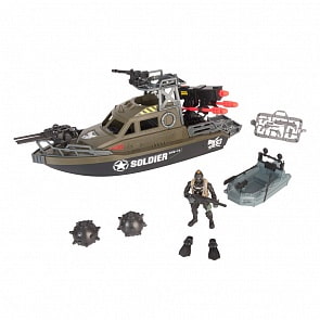 Набор - Ракетный катер с лодкой (Chap Mei, 521004)