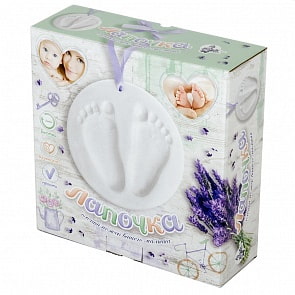 Набор для творчества - Лапочка. Слепки ножек вашего малыша (Десятое королевство, 01847ДК)