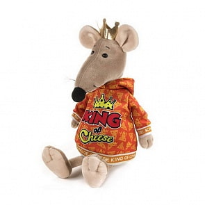 Крыс Крис в красной толстовке, 21 см (MaxiToys, MT-MRT021906-21)