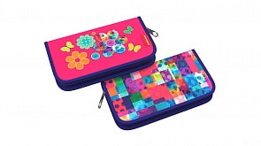 Пенал-книжка ErichKrause® - Patchwork, без наполнения (ErichKrause, 48496ЕК)