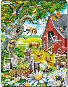 Пазл – Лето, 53 детали (Larsen, US39)