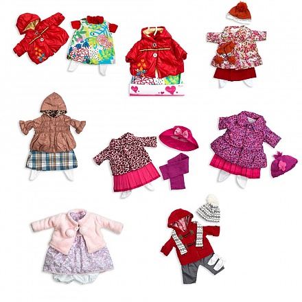 Набор одежды для куклы Arias Elegance 50 см., 6 видов 