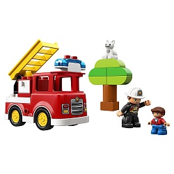 Конструктор из серии Дупло - Пожарная машина (Lego, 10901) - миниатюра