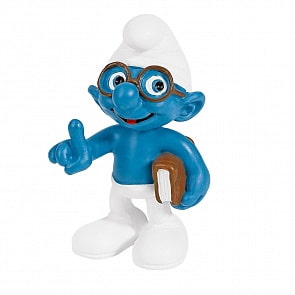 Фигурка Смурфик - Гномик умный с книгой (Schleich, 20734k)