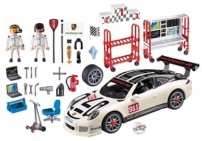 Игровой набор – Porsche 911 GT3 Cup, свет (Playmobil, 9225pm)