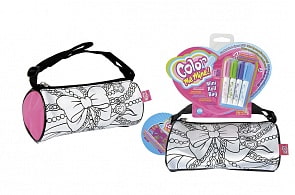 Сумочка для раскрашивания с 4 перманентными маркерами (Simba, 6373342)
