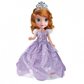 Интерактивная кукла Disney Принцесса – София, 25 см, с набором для волос (Карапуз, SOFIA007sim)