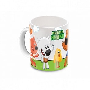 Кружка керамическая для росписи с рисунком - Мимимишки (Multiart, 1271-30sim)