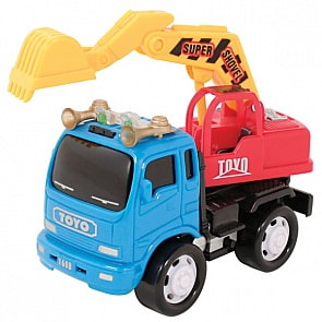 Грузовик с ковшом, со светом и звуком, 1:60 (Ami&Co,22629)