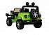 Электромобиль Джип Jeep Rubicon, зеленый, свет и звук  - миниатюра №1