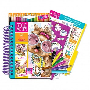 Блокнот дизайнера Style Me Up - Очаровательная собачка (Wooky Entertainment, 1488st)