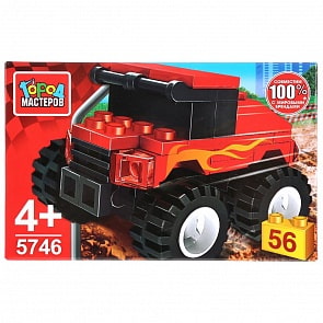 Конструктор из серии Ралли: джип, 56 деталей (Город мастеров, 5746-BY)