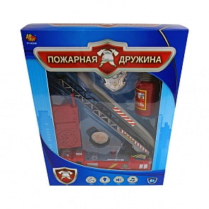 Электромеханическая машина – Пожарная дружина, свет и звук (ABtoys, PT-00348)