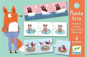 Настольная игра-пазл - Истории (Djeco, 08149k)
