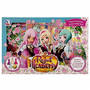 Настольная игра-ходилка - Королевская академия (Умка, 4690590148235sim)