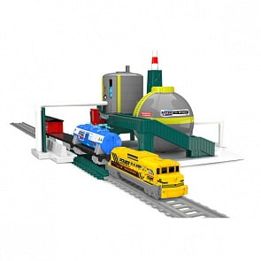 Железная дорога Powertrains. Нефтеперегонная станция. (Jakks Pacific, 71942)