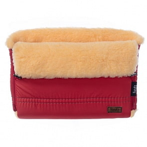 Муфта меховая для коляски Nuovita Alpino Pesco Rosso/Красный (Nuovita, NUO-mALPP_1930)