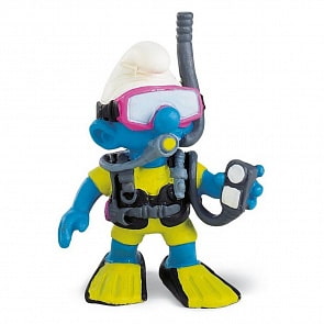 Игровая фигурка - Гномик водолаз (Schleich, 20466k)