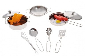 Набор посуды для кухни с продуктами (Abtoys, PT-00324)