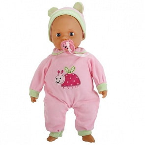 Пупс с мягким телом, плачет без пустышки, 38 см. (Карапуз, 90314-RUsim)