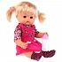 Интерактивная кукла Алина, 36 см, 30 стихов и песен А. Барто, 3 функции, пьет и писает  - миниатюра №5