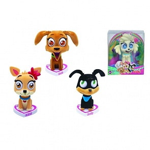 Собачки Chi-Chi Love с качающейся головой, 12 см, 4 вида (Simba, 5893358)