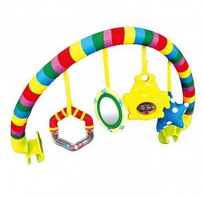 Дуга с подвесками 3в1– Забава, 4 игрушки (Жирафики, 939306)