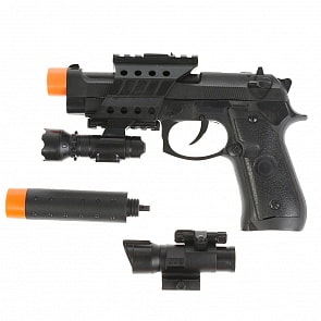 Пистолет с удостоверением, свет и звук (Играем вместе, B1780140-R)