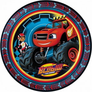 Набор тарелок - Вспыш, 6 штук, 18 см (Росмэн, 34951)