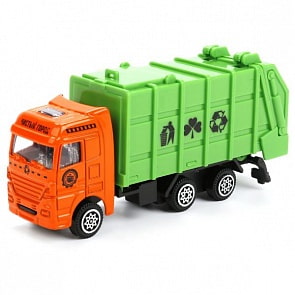 Металлическая модель - Грузовик, 12 см, подвижные элементы (Технопарк, 4017-R)