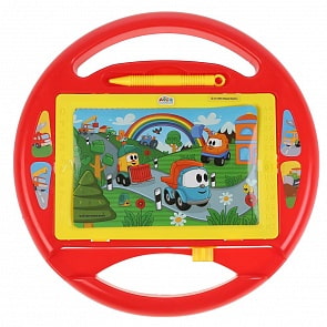 Магнитная доска-руль для рисования Грузовичок Лева черно-белое поле (Играем вместе, B1306139-GL)