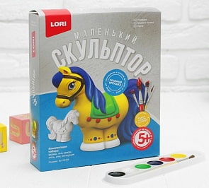 Набор для творчества из серии Маленький скульптор – Лошадка (Лори, Об-003)