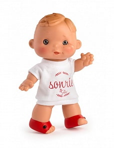 Пупсик Дани 23 см надпись на футболке I Love You (Asi, 505551)