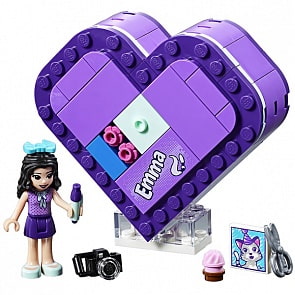 Конструктор Lego Friends - Шкатулка-сердечко Эммы (Lego, 41355)
