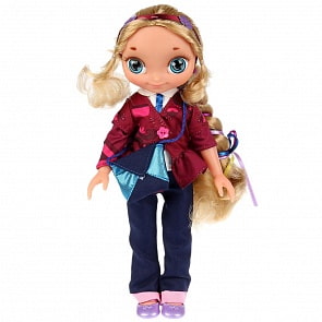 Интерактивная кукла - Сказочный патруль - Василиса Васильевна, 32 см, 15 фраз и песен (Карапуз, SP0118-VS-RU)