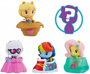 Набор фигурок My Little Pony Милашка Пони, 4 пони и сюрприз (Hasbro, e0193)