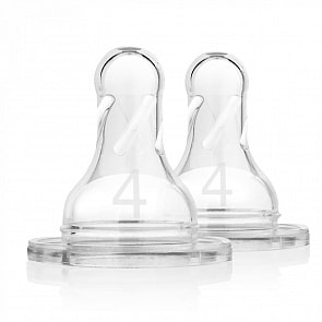 Соски силиконовые стандартные, 2 штуки, 12+ месяцев (DrBrowns, 313)