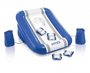 Надувной игровой центр для тренировки броска, 4 подушки (Intex, с57503)