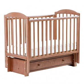 Кровать маятниковая продольная КУБАНОЧКА БИ 41.3 Кубаночка-5 (орех светлый)