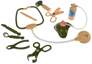 Набор Военный доктор, 9 предметов (Наша игрушка, 1613)