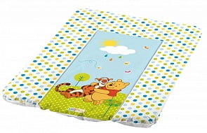 Пеленальный матрац с мягким основанием Винни Пух, белый, 50х70 см (ОКТ, 1839)