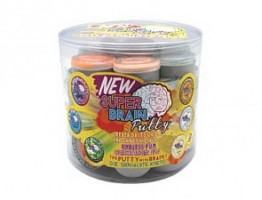 Жвачка для рук - Super Brain Putty, мини версия, 20 г (Jocker, 34040)