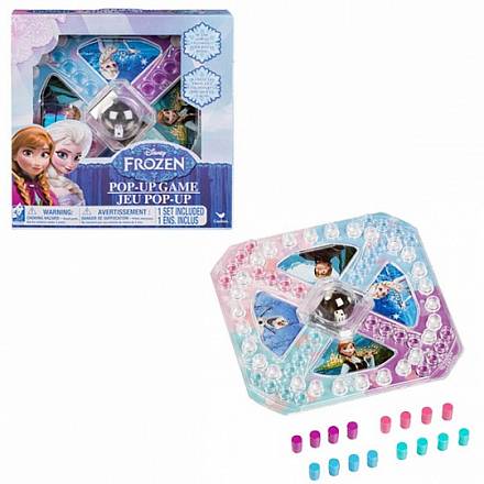 Настольная игра Disney - Холодное Сердце с кубиком и фишками 