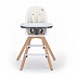 Стульчик для кормления Nuovita Gourmet, Lattiero, Legno/Молочный, Деревянный  - миниатюра №3