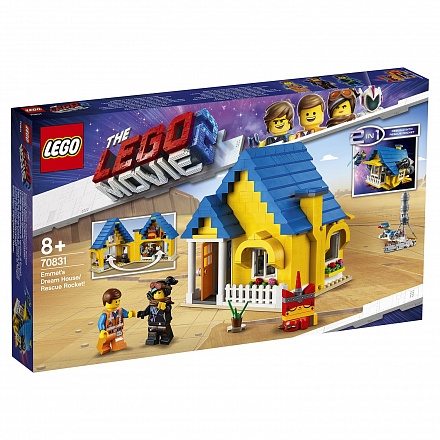 The LEGO Movie 2: Дом мечты: Спасательная ракета Эммета! 