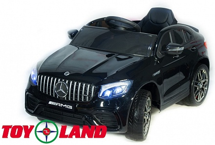 Электромобиль Mercedes-Benz AMG GLC63 Coupe 4x4 черного цвета, ToyLand, QLS-5688