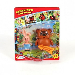 Набор из 2 фигурок: Винни-Пух и Пятачок (Играем вместе, F-03-Rsim)