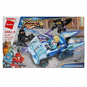 Конструктор с фигурками и аксессуарами, 117 деталей (Enlighten Brick, BRICK3401-4 (64)