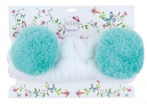 Косметическая повязка для волос Lukky Fashion - Помпоны (Lukky, Т18551) (ассортимент)