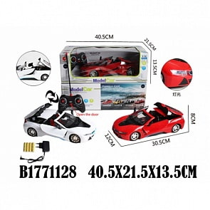Машина радиоуправляемая на аккумуляторе со светом, открываются двери и багажник (B1771128)